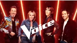 The voice France 2025 la nouvelle saison avec Zaz  Patricia Kaas  Vianney et Florent Pagny [upl. by Llerrehs]