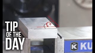 Quickly Pick Up a Work Offset and an Angle With Your Haas Probe – Haas Automation Tip of the Day [upl. by Peacock]