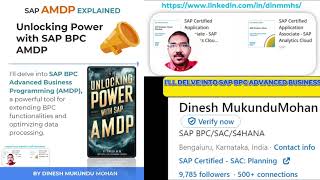 Unlocking Performance with SAP BPC AMDP A Quick Introduction 🚀 [upl. by Lowe911]