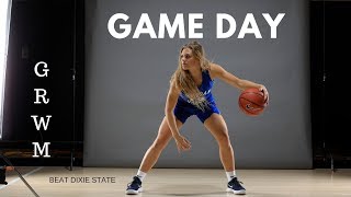 D1 DAY IN THE LIFE BYU Basketball Game Day [upl. by Bonaparte]