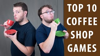 Top 10 Coffee Shop Games [upl. by Anilev]