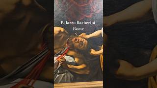 Palazzo Barberini  Rome Caravaggio raphael art [upl. by Folsom278]