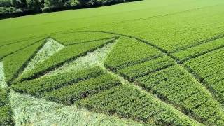 Crop Circle Popham Hampshire 2162014 [upl. by Dlabihcra]