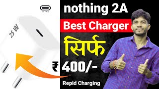 nothing 2a charger  roarX 25 watt charger  roarX charger  iphone best charger [upl. by Holton]