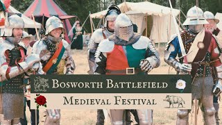 Bosworth Battlefield Medieval Festival 2022 [upl. by Asital882]