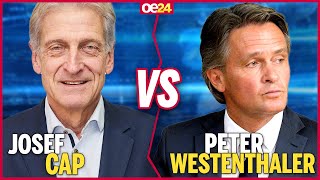 FELLNER LIVE Josef Cap vs Peter Westenthaler [upl. by Shishko]