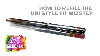 Refilling the Uni Style Fit Meister [upl. by Alema]