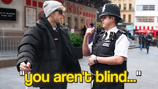 Blind Man Prank On Police [upl. by Penelope]