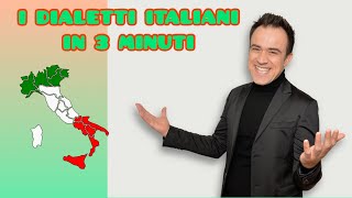 I DIALETTI ITALIANi in 3 minuti [upl. by Arel]