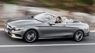 Mercedes Classe S Cabriolet  1er contact en vidéo [upl. by Atteiluj]