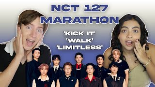 NCT 127 Marathon  Reacting to Kick It  Limitless  Walk  Music Producer and Editor React [upl. by Einnos]