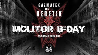 BriouchK live  Gazmatek invite Heretik  Molitor Bday 23 budabxl5224 [upl. by Jarret]