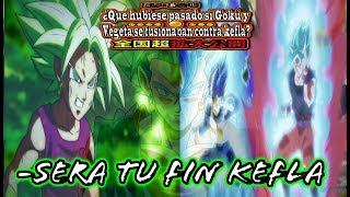 ¿Que hubiese pasado si Gokú y vegeta se fusionaban contra kefla Parte 1 [upl. by Nylirret]