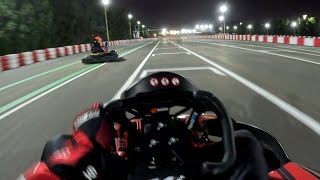 Karting Town Testing Karting Towns new track Sharjah UAE Heron Racing [upl. by Elurd]