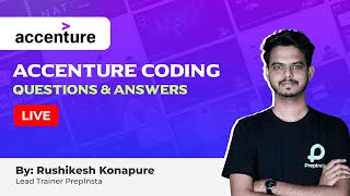 Accenture Coding Assessment Questions and Answers 2024 [upl. by Suedaht]