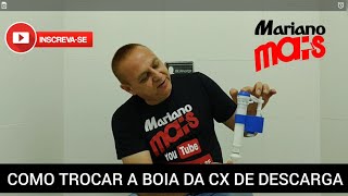 como trocar a bóia da cx de descarga acoplada [upl. by Ahseinek414]