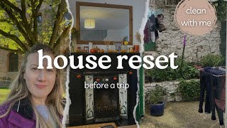 Pre holiday house clean and tidy vlog [upl. by Alpers]