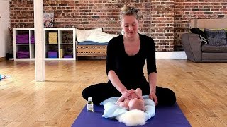 Baby Massage Short Video Routine for Calming Soothing and Sleep How to Massage your Baby [upl. by Bobbye]