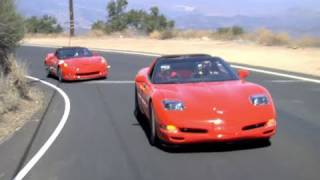 2011 Corvette Grand Sport vs Matts Modified C5 Corvette [upl. by Tevlev772]