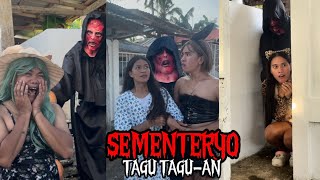 NAG TAGU TAGUAN SILA BERTA SA SEMENTERYO MAY MULTO NAG PARAMDAM  JongJongVibes [upl. by Mchenry]