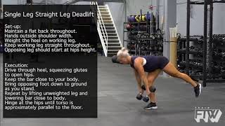 Single Leg Dumbbell Deadlift [upl. by Kial447]