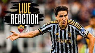 🔴 WATCH NOW ROMA VS JUVENTUS  LIVE REACTION 💪⚪⚫ [upl. by Alejandrina]