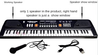 VikriDa Portable Electronic Keyboard PianoKeys Piano Keyboard for Beginner amp Professionalsmartitems [upl. by Cita325]