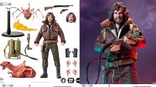 New MONDO The Thing ultimate MacReady 16 scale action figure revealed this looks awesome [upl. by Nayrbo]