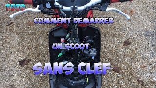 TUTO  COMMENT DÉMARRER UN SCOOT SANS CLEF [upl. by Orling763]