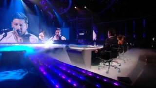 Matt Cardle sings Knights in White Satin  The X Factor Live show 8 Full Version [upl. by Ogg]