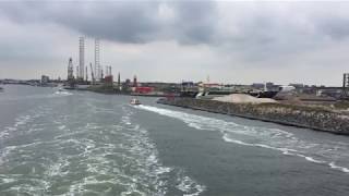 DFDS minicruise  Ijmuiden to Newcastle  Princess seaways ferry [upl. by Vigen609]