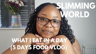 SLIMMING WORLD 5 day food diary slimmingworld whatieatinaday fooddiary [upl. by Naj926]