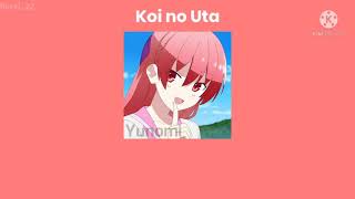 Koi no Uta บทเพลงแห่งความรัก  Yunomi featTsukasa Yuzaki แปลไทย [upl. by Lugo]