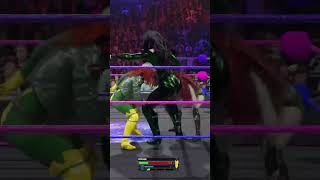 Who will win in this triple treath wwe wwe2k24 shorts whatif multiverse hela rogue [upl. by Margaretha]