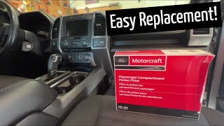 F150 Cabin Air Filter Change [upl. by Belda]