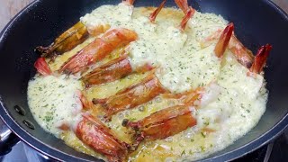 ANG SARAP NITO NO OVEN NEEDED KAWALI LANG SAPAT NA SIMPLE AND EASY CHEESY SHRIMP [upl. by Weston61]