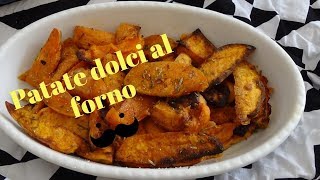 Patate dolci al forno [upl. by Brandais131]