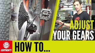 How To Adjust  Index Your Gears – Mountain Bike Maintenance Tips [upl. by Estes]