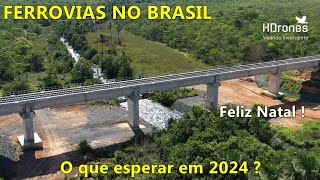 FERROVIAS NO BRASIL  O QUE ESPERAR DE 2024 [upl. by Ethelbert]