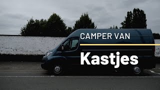 ombouw FIAT DUCATO tot CAMPER  kasten onder bed [upl. by Kazim]