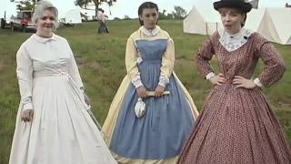 Womens Fashion from the 1860s [upl. by Cinemod236]