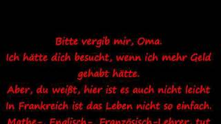 Sexion D´AssautDesolé Lyrics German [upl. by Itraa411]