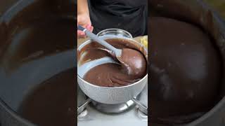 Iced brigadeiro cake made in a blender [upl. by Bidle]