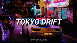 Tokyo Drift Traducción al español  Rápidos y Furiosos Reto Tokyo [upl. by Nevear176]