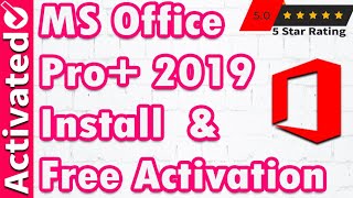 Install And Permanent Activate Office 2019 With Activation Key Free MS Office 2019 on SEP2021 [upl. by Salvadore]