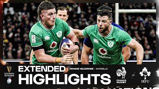 RED CARD DRAMA 😮  EXTENDED HIGHLIGHTS  FRANCE V IRELAND  2024 GUINNESS MENS SIX NATIONS RUGBY [upl. by Ielak]