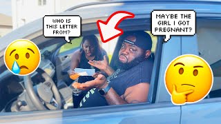 MY SIDE CHICK PUT A LETTER SAYING quotIM PREGNANTquot ON MY CAR WINDOW MY WIFE FLIPPED [upl. by Anoek]