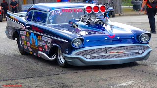 Pro Mods Unleashed at Cordova Dragway World Series of Drag Racing Chicago Wise Guys 200mph [upl. by Aiuqal517]