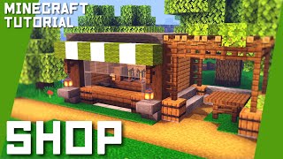 【マインクラフト】小さいお店の作り方【マイクラ建築講座】 [upl. by Gipsy]