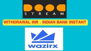 Dood Stream Withdrawal Problem Solve Indian Rupees [upl. by Yasnil]